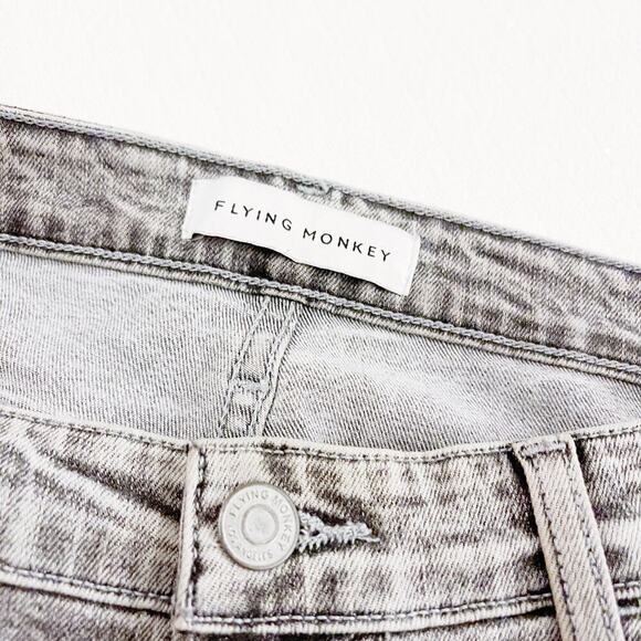 Flying Monkey Gray Acid Wash Skinny Denim Jeans SZ29 Style Y2508 - Picture 6 of 8